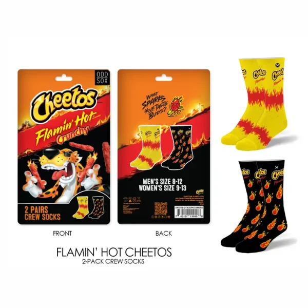 Flamin' Hot Cheetos Crew Socks