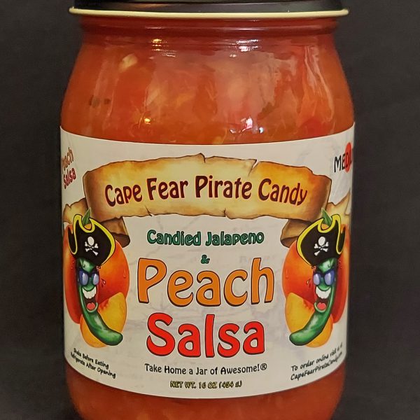 Candied Jalapeno & Peach Salsa!