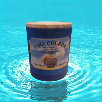 Pina Colada 10oz Frosted Candle