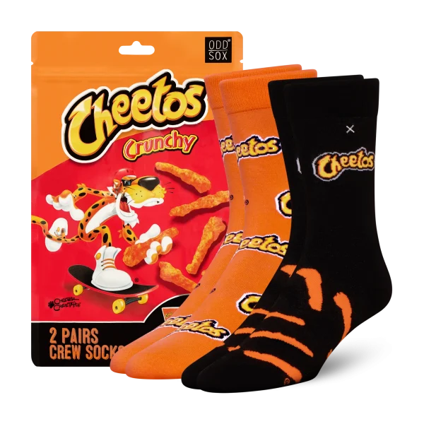 Cheetos Crew Socks 2-Pack