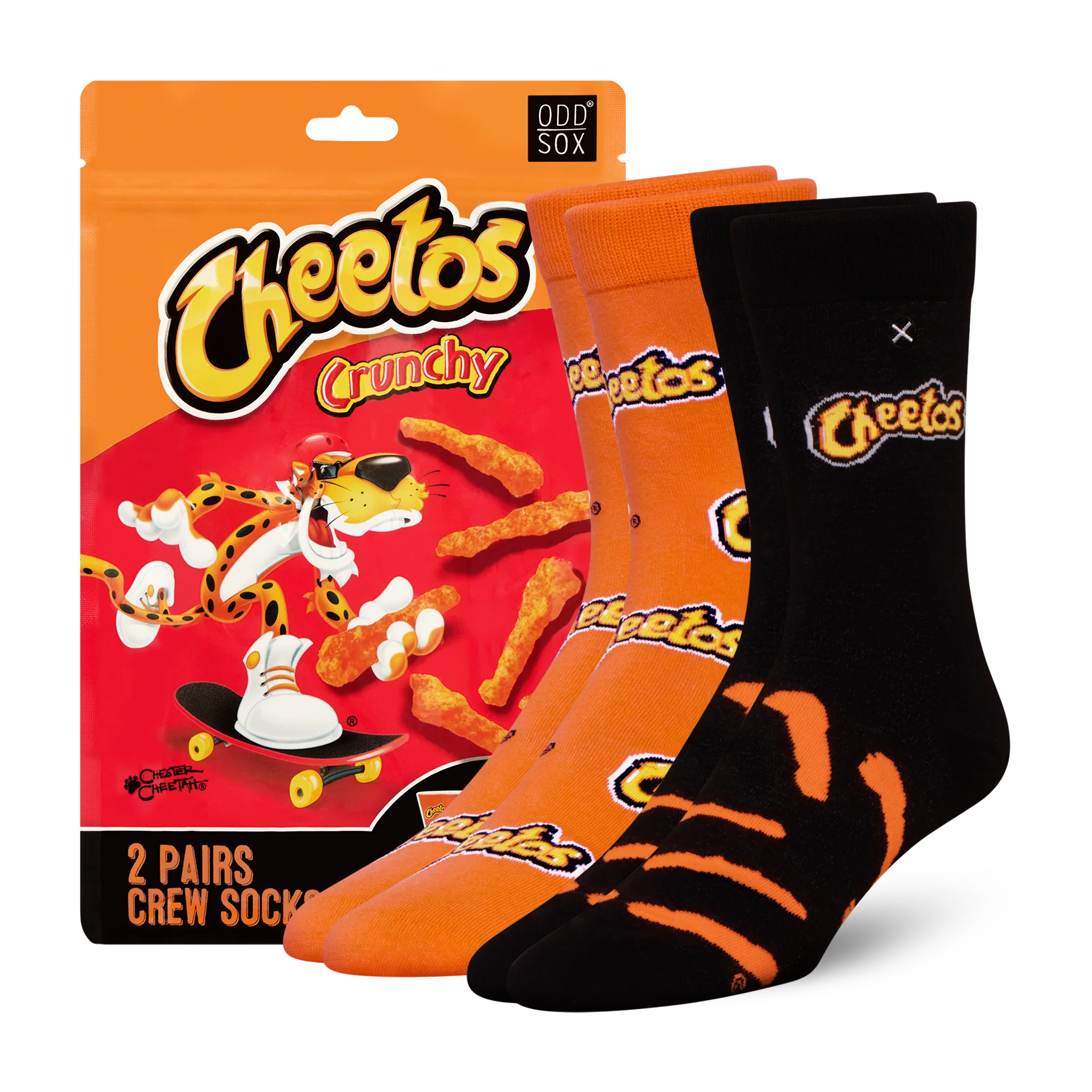 Cheetos Crew Socks 2-Pack
